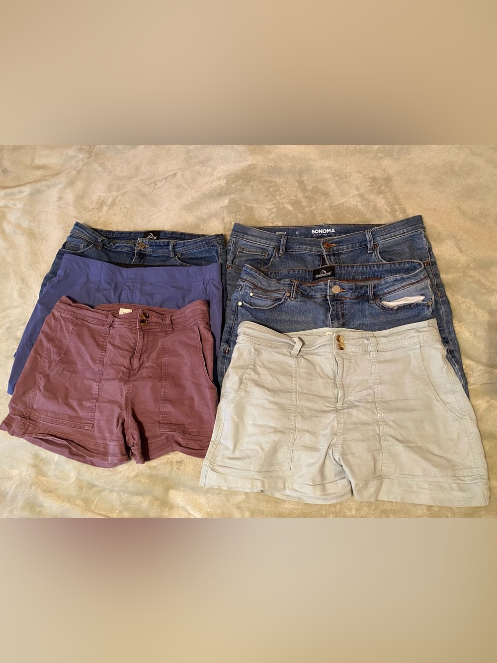 Women’s Shorts Lot 6 pair size: 14